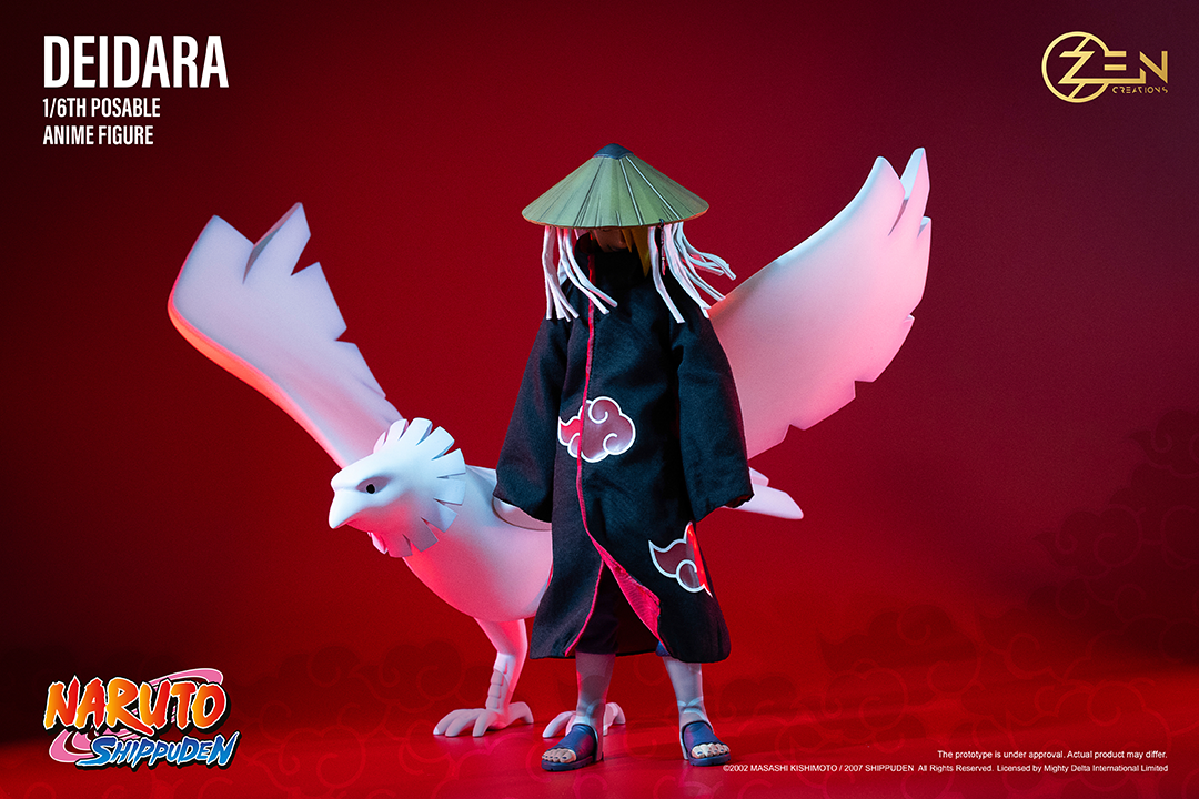Naruto: Shippuden - Deidara (Deluxe) 1/6 Scale Figure - Spec