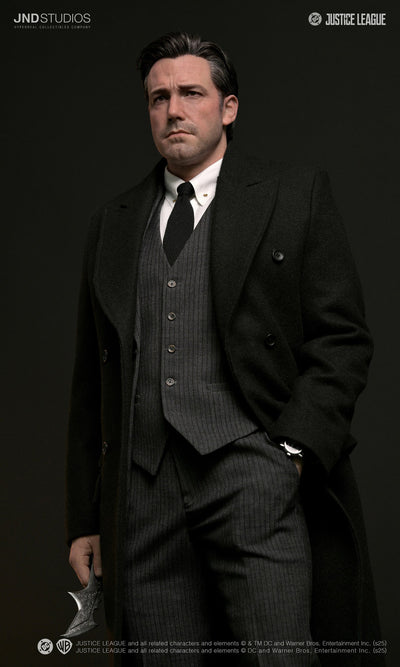 Justice League (2017) - Batman & Bruce Wayne 1/3 Scale Statue Set