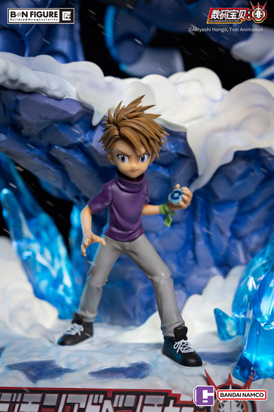 Digimon Adventure - Ishida Yamato & Metal Garurumon Statue