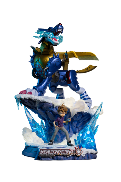 Digimon Adventure - Ishida Yamato & Metal Garurumon Statue