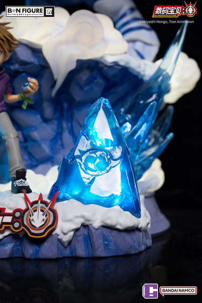 Digimon Adventure - Ishida Yamato & Metal Garurumon Statue