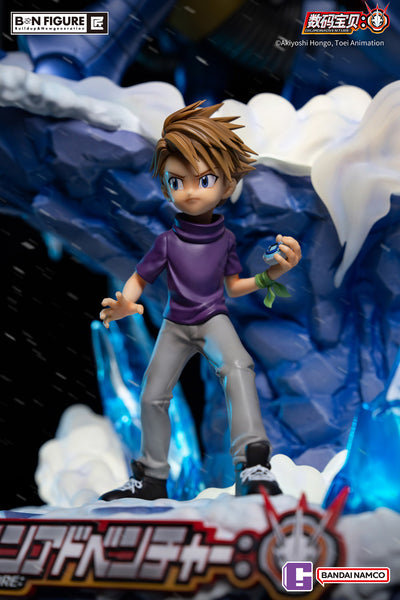 Digimon Adventure - Ishida Yamato & Metal Garurumon Statue