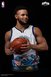Stephen Curry 1/1 Life-Size Silicone Bust