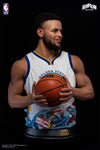 Stephen Curry 1/1 Life-Size Silicone Bust