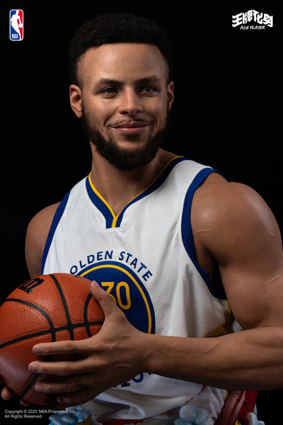 Stephen Curry 1/1 Life-Size Silicone Bust