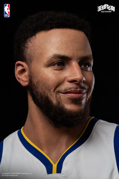 Stephen Curry 1/1 Life-Size Silicone Bust