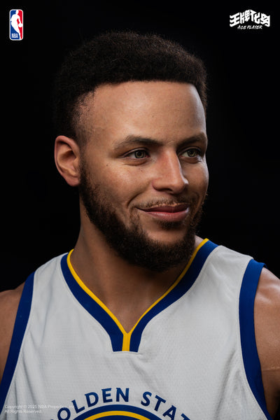 Stephen Curry 1/1 Life-Size Silicone Bust