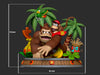 Donkey Kong and Diddy Kong Statue