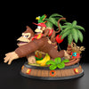Donkey Kong and Diddy Kong Statue