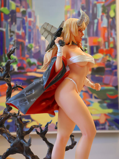 Magik Geisha (Ver. B) 1/4 Scale Statue by Cincronize Labs