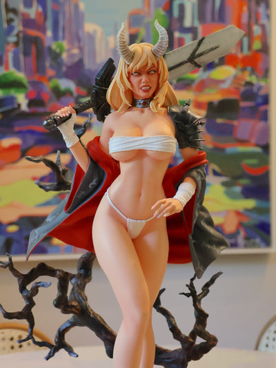 Magik Geisha (Ver. B) 1/4 Scale Statue by Cincronize Labs