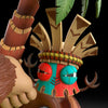 Donkey Kong and Diddy Kong Statue