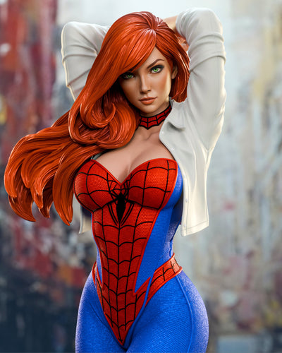 Mary Jane 1/4 Scale Statue by Cincronize Labs