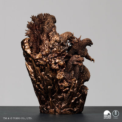 Godzilla Five Legacies (Bronze) Statue