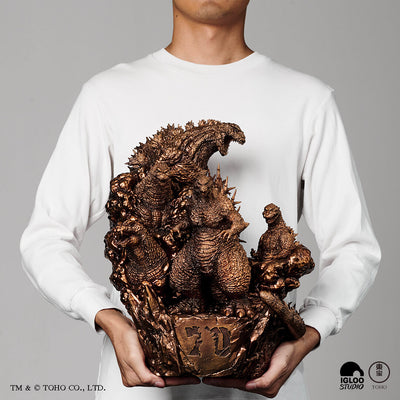 Godzilla Five Legacies (Bronze) Statue