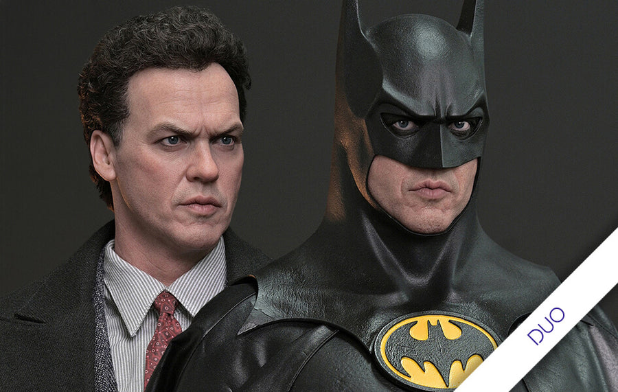Batman Returns: Batman & Bruce Wayne 1/3 Scale Statue SET by JND Studios