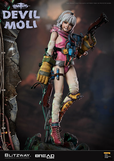 HUNTERS Day After WWIII - Devil Moli 1/6 Scale Figure
