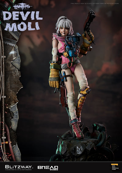 HUNTERS Day After WWIII - Devil Moli 1/6 Scale Figure