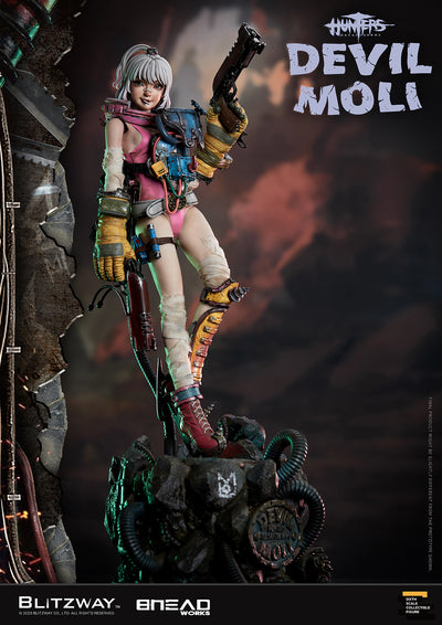 HUNTERS Day After WWIII - Devil Moli 1/6 Scale Figure