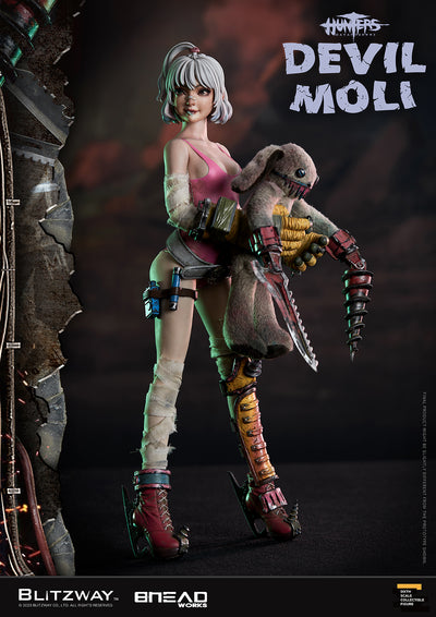 HUNTERS Day After WWIII - Devil Moli 1/6 Scale Figure