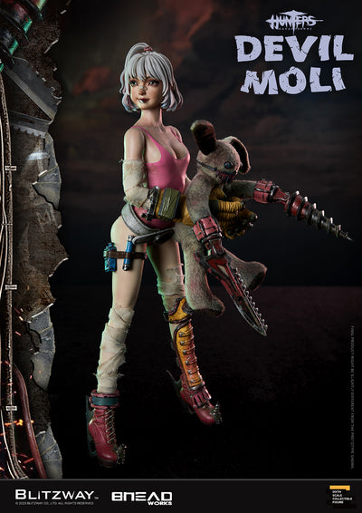 HUNTERS Day After WWIII - Devil Moli 1/6 Scale Figure