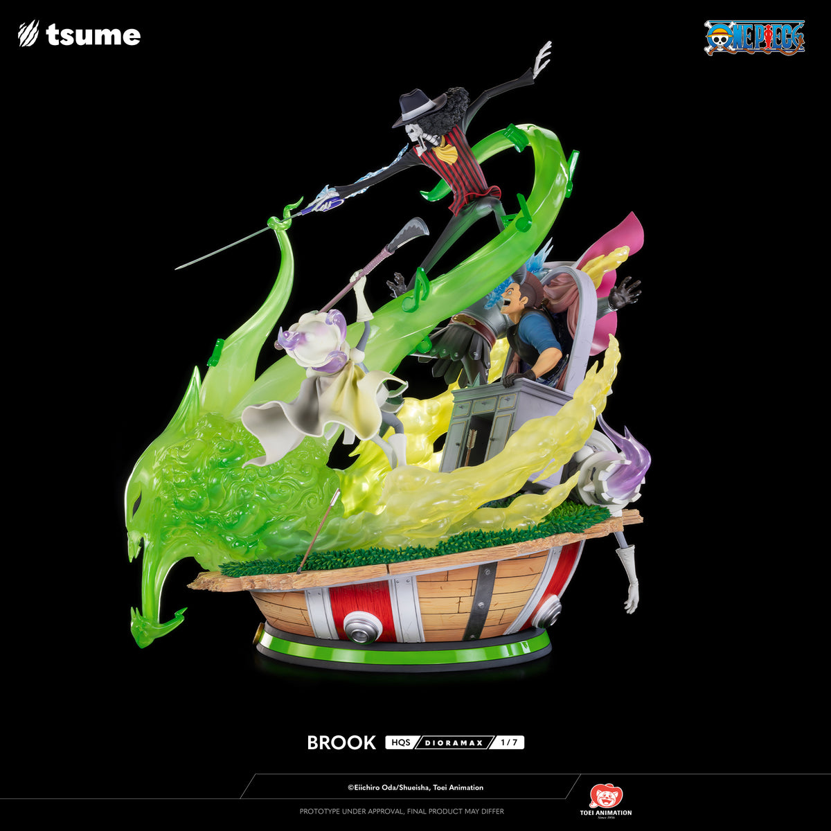 One Piece - Brook HQS Dioramax 1/7 Scale Statue - Spec Fiction Shop