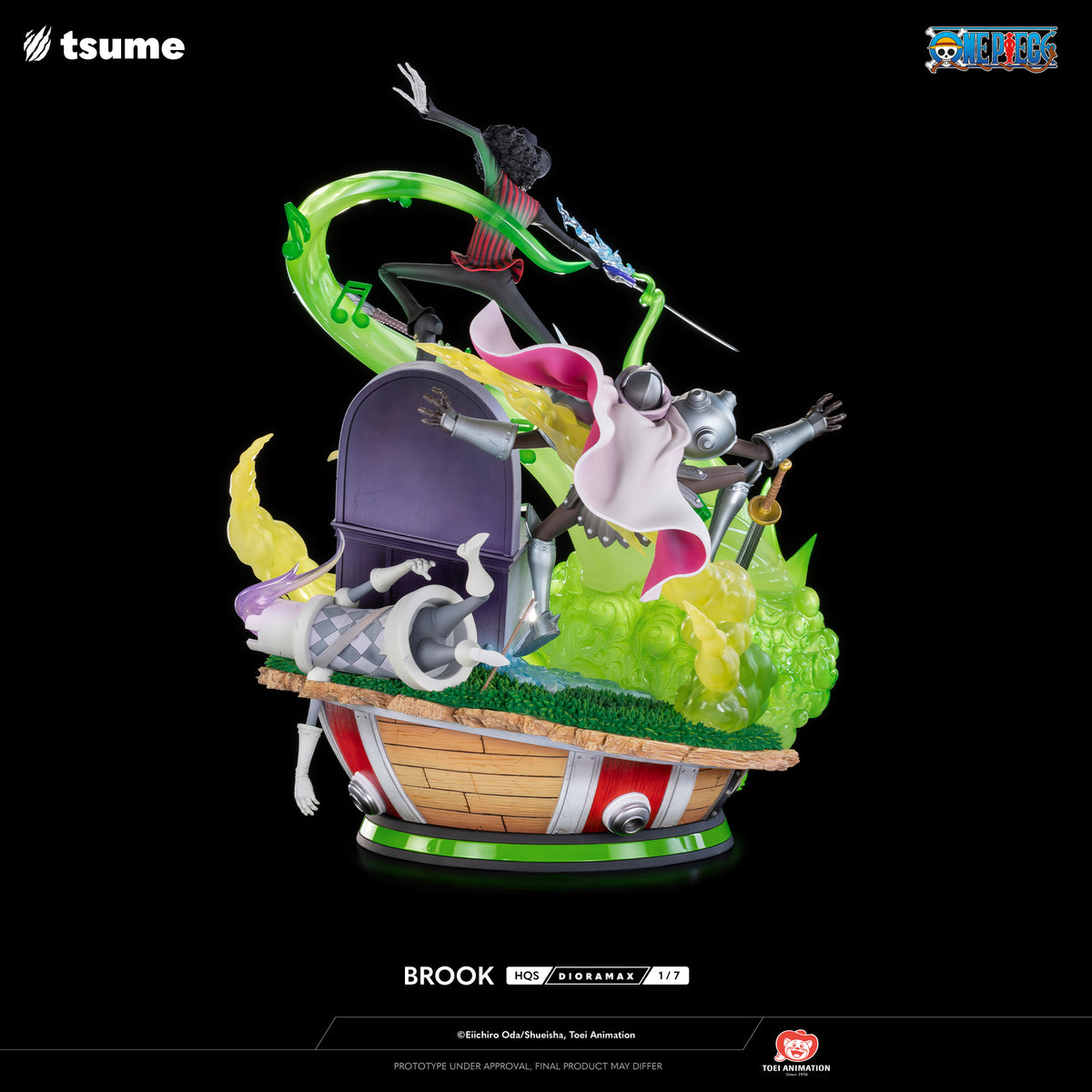 One Piece - Brook HQS Dioramax 1/7 Scale Statue - Spec Fiction Shop