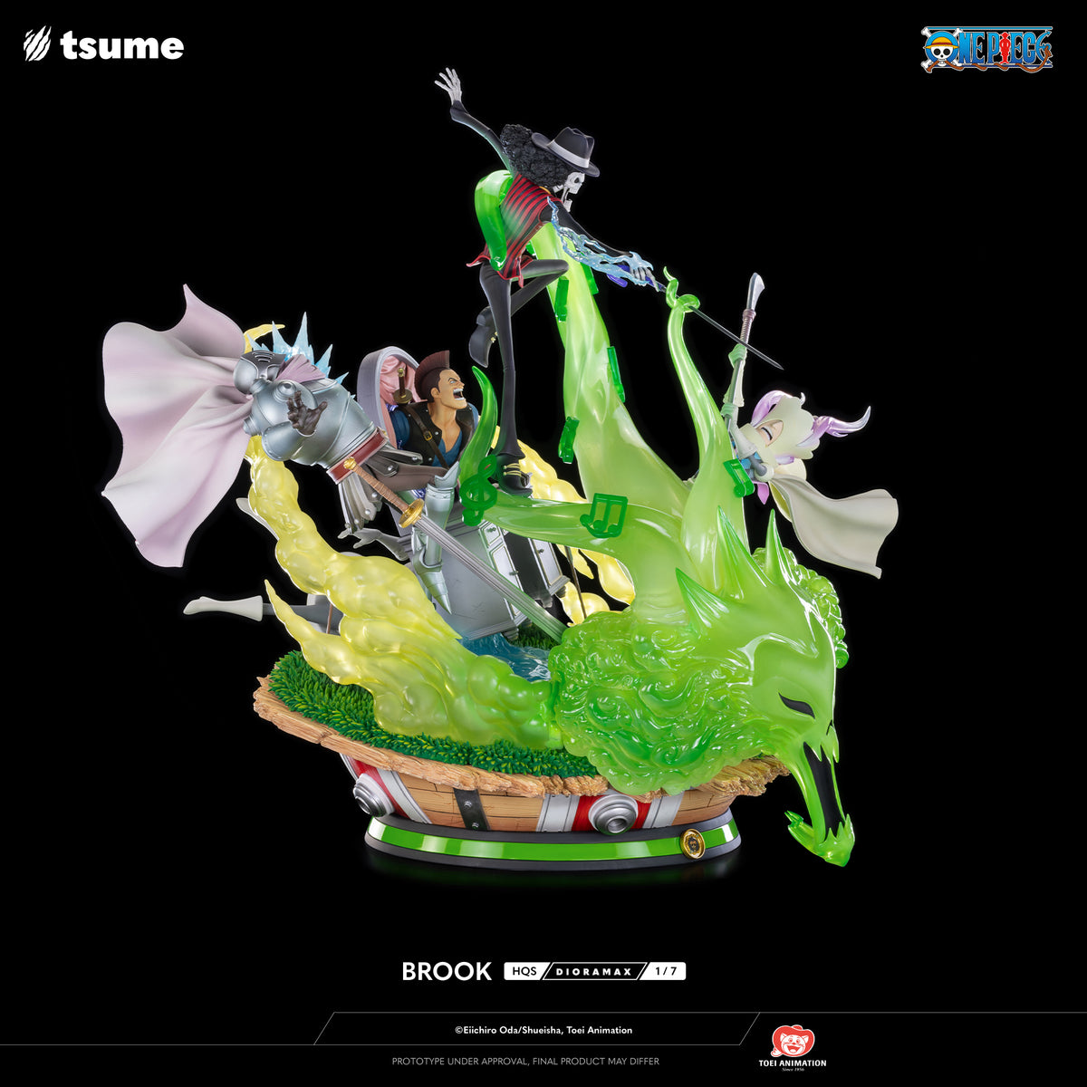 One Piece - Brook HQS Dioramax 1/7 Scale Statue - Spec Fiction Shop