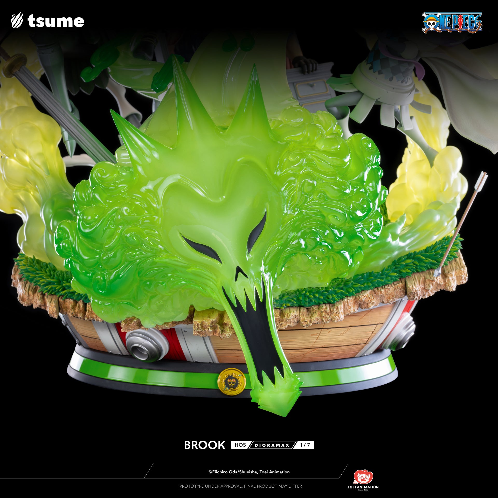 Brook one piece discount action figure