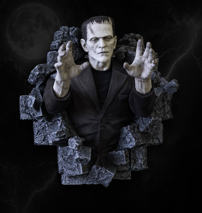 Frankenstein (Classic Horror Ed.) Life-Size Wall Sculpture