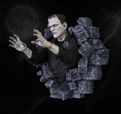Frankenstein (Classic Horror Ed.) Life-Size Wall Sculpture