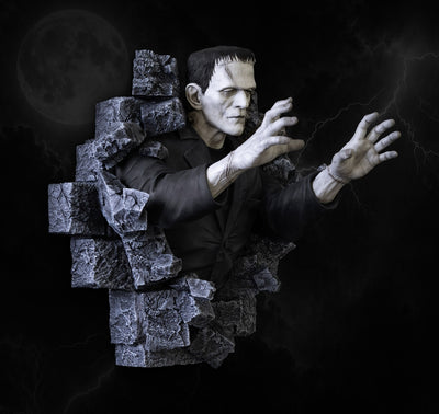 Frankenstein (Classic Horror Ed.) Life-Size Wall Sculpture