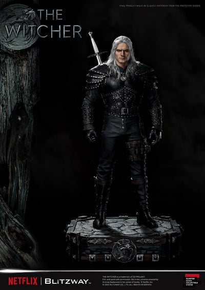 The Witcher - Geralt of Rivia (Henry Cavill) 1/4 Scale Statue