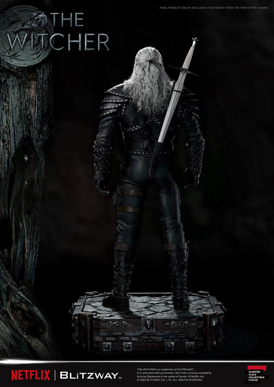 The Witcher - Geralt of Rivia (Henry Cavill) 1/4 Scale Statue