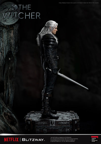 The Witcher - Geralt of Rivia (Henry Cavill) 1/4 Scale Statue