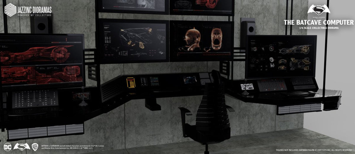 Batman Computer Lab Batman v. Superman (2016) - Computer Lab (Ultimate DX) 1/6 Scale Colle ...