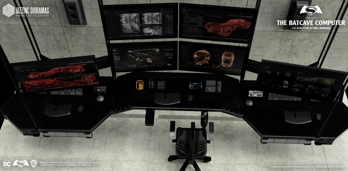 Batman Computer Lab Batman v. Superman (2016) - Computer Lab (Ultimate DX) 1/6 Scale Colle ...