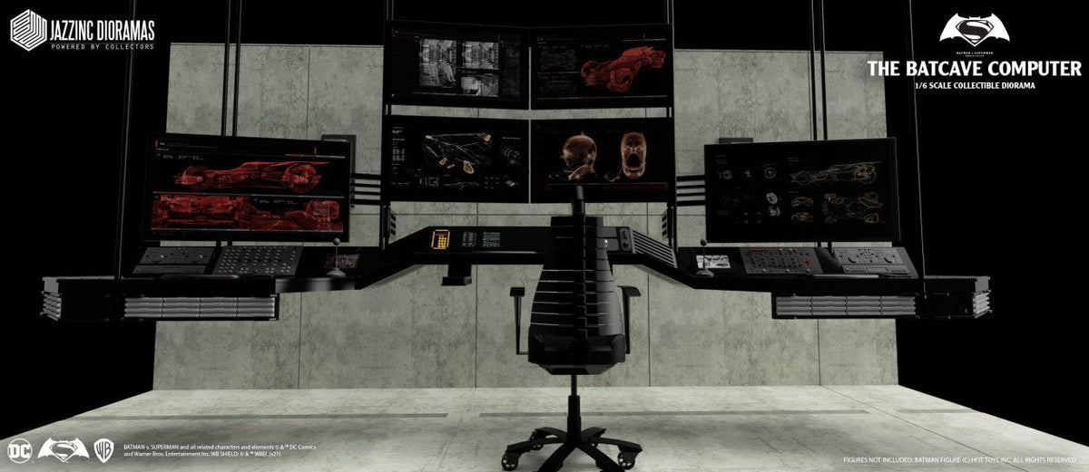 Batman Computer Lab Batman v. Superman (2016) - Computer Lab (Ultimate DX) 1/6 Scale Colle ...