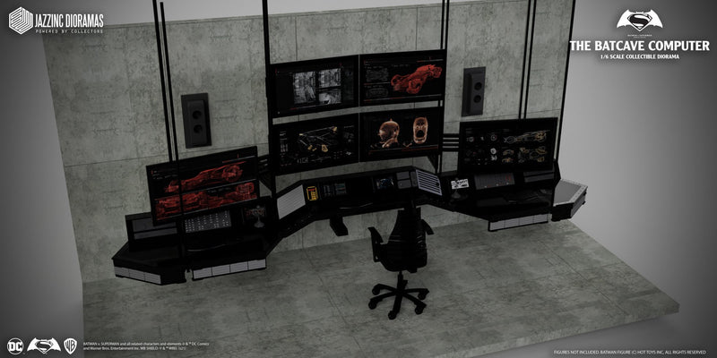 Batman Computer Center Batman v. Superman (2016) - Computer Lab (Ultimate DX) 1/6 Scale Colle ...