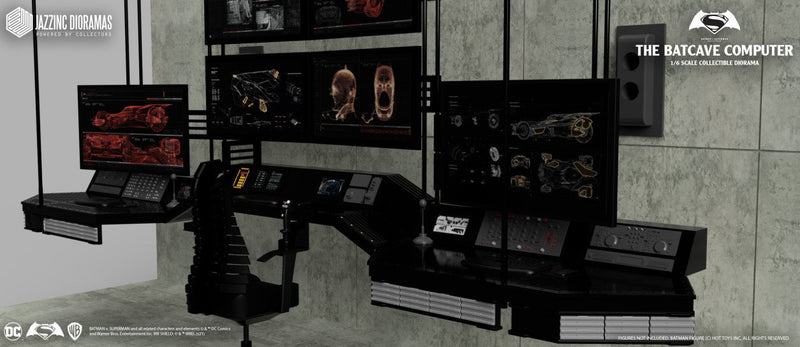 Hyper Computer Batman Batman v. Superman (2016) - Computer Lab (Ultimate DX) 1/6 Scale Colle ...