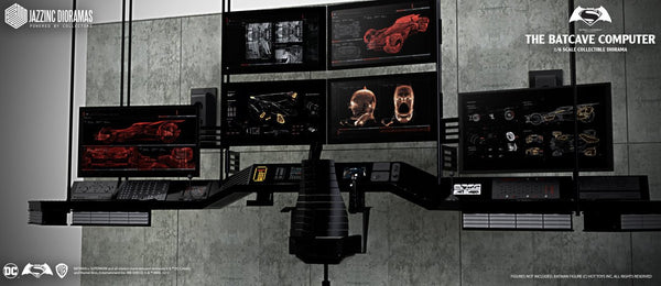 Batman Computer Center Batman v. Superman (2016) - Computer Lab (Ultimate DX) 1/6 Scale Colle ...