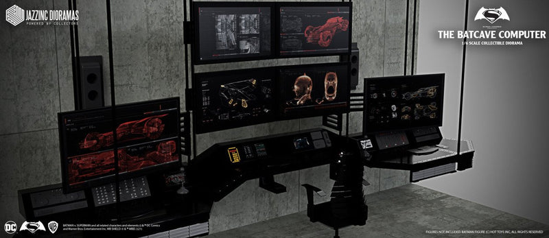 Batman Computer Lab Batman v. Superman (2016) - Computer Lab (Ultimate DX) 1/6 Scale Colle ...