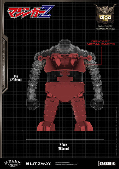 Mazinger Z - Boss Borot (Black Ver.) CARBOTIX Figure