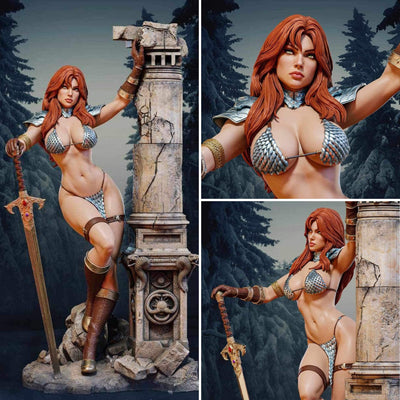 Red Sonja 1/4 Scale Statue
