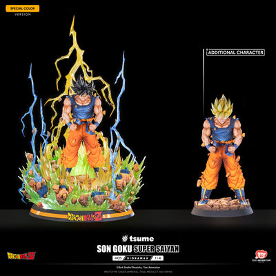 Dragon Ball Z - Son Goku Super Saiyan HQS Dioramax (Special) 1/4 Scale Statue