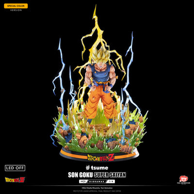 Dragon Ball Z - Son Goku Super Saiyan HQS Dioramax (Special) 1/4 Scale Statue