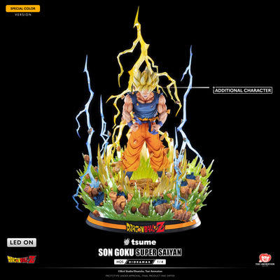 Dragon Ball Z - Son Goku Super Saiyan HQS Dioramax (Special) 1/4 Scale Statue