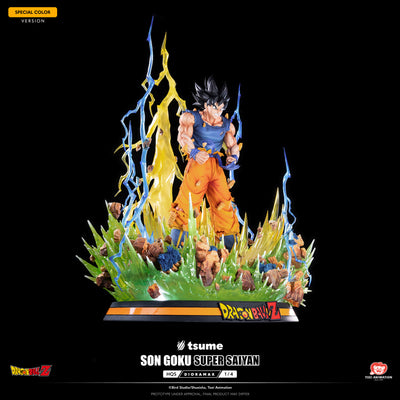 Dragon Ball Z - Son Goku Super Saiyan HQS Dioramax (Special) 1/4 Scale Statue