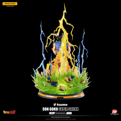 Dragon Ball Z - Son Goku Super Saiyan HQS Dioramax (Special) 1/4 Scale Statue