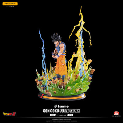 Dragon Ball Z - Son Goku Super Saiyan HQS Dioramax (Special) 1/4 Scale Statue